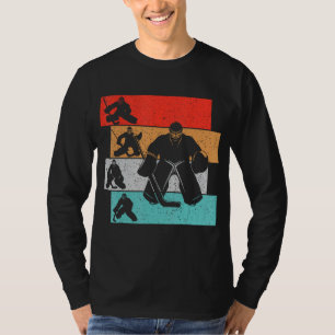 Ice Hockey Goalie Hockey Player Kids Boys Youth Me T-Shirt