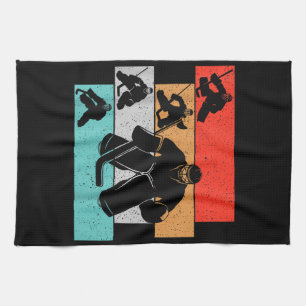Ice Hockey Goalie Hockey Player Tea Towel