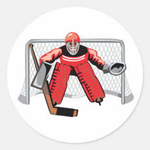 Ice Hockey Goalie Stickers