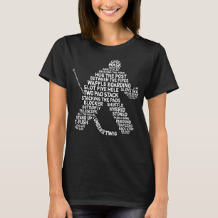 Ice Hockey Goalie Word Art Essential T Shirt