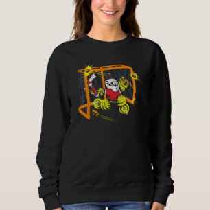 Ice Hockey Goalies Players Funny Goaltender Sport Sweatshirt