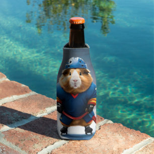 Ice Hockey Guinea Pig, Bottle Cooler