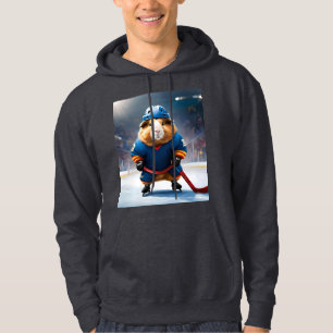 Ice Hockey Guinea Pig, Hoodie