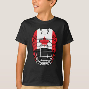 Ice Hockey Helmet - Canada T-Shirt