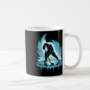 Ice Hockey Illustration Graphic Coffee Mug