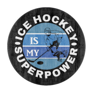 Ice Hockey Is My Superpower Cutting Board