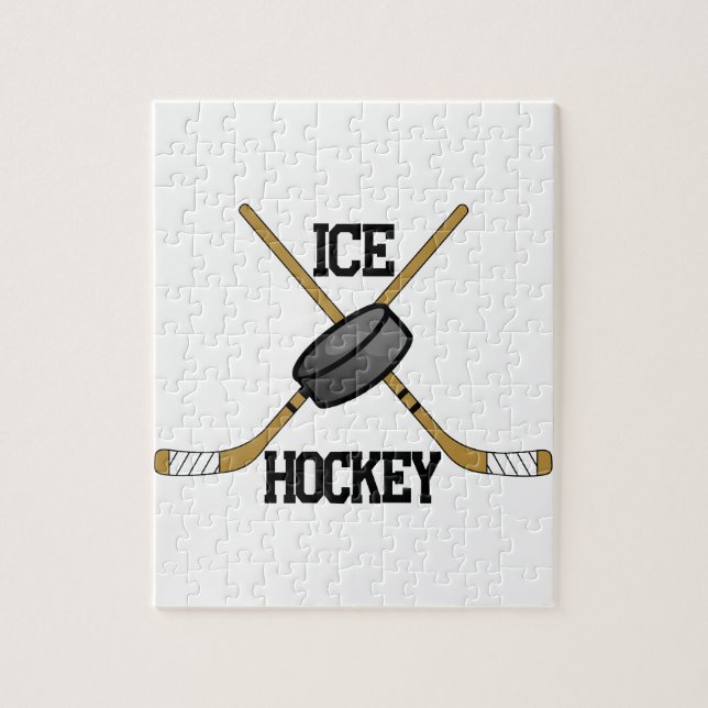 Ice Hockey Jigsaw Puzzle (Vertical)