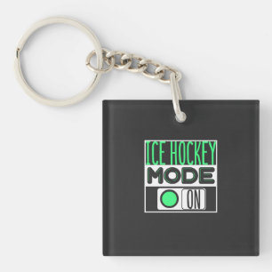 Ice Hockey Key Ring