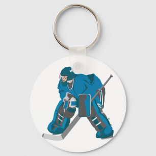 Ice Hockey Key Ring