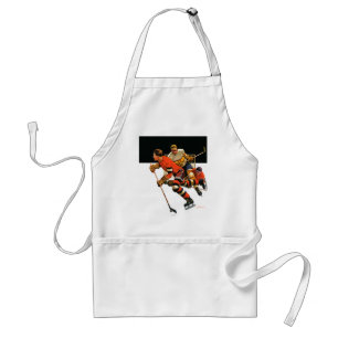 Ice Hockey Match Standard Apron