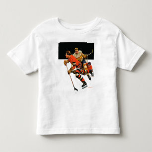 Ice Hockey Match Toddler T-Shirt