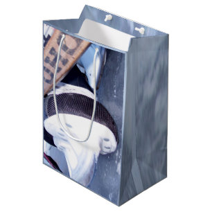 Ice Hockey Medium Gift Bag