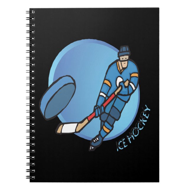 Ice Hockey Notebook (Front)