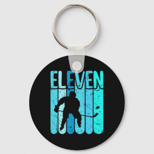 Ice Hockey Player 11th Birthday Boys Ice Hockey Key Ring