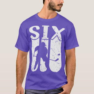 Ice Hockey Player 6 Year Old Hockey T-Shirt