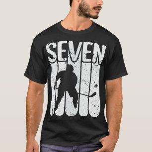 Ice Hockey Player 7 Year Old Hockey T-Shirt
