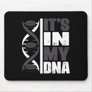 Ice Hockey Player Dna Mouse Mat