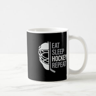 Ice Hockey Player Eat Sleep Hockey Repeat Mens And Coffee Mug