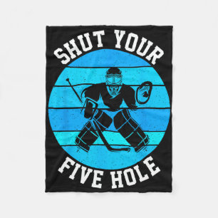 Ice Hockey Player Ice Hockey Fan Sport Ice Hockey Fleece Blanket