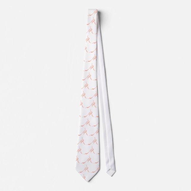 Ice Hockey Player Icon Tie (Front)