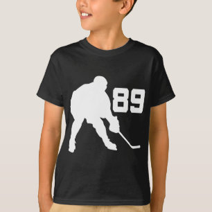 Ice Hockey Player Jersey Number 89 T-Shirt
