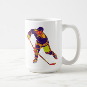 Ice Hockey Player(Multi-Colour), Personalised Mug