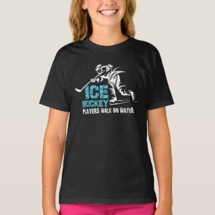 Ice Hockey Players Walk On Water T-Shirt