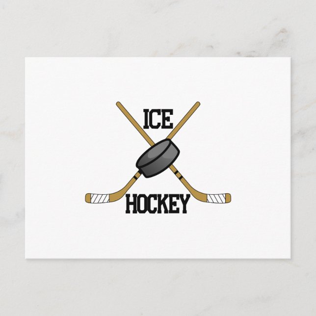 Ice Hockey Postcard (Front)