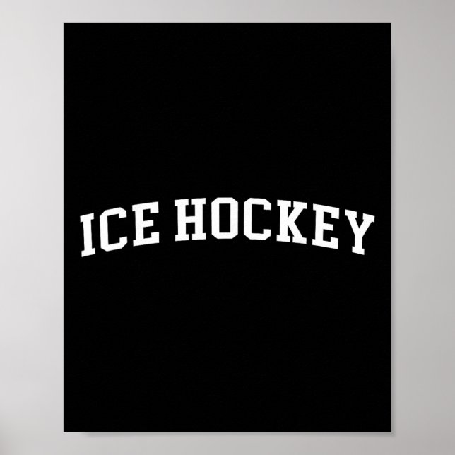 Ice Hockey  Poster (Front)