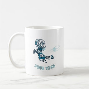 Ice Hockey - Puck Yeah Coffee Mug
