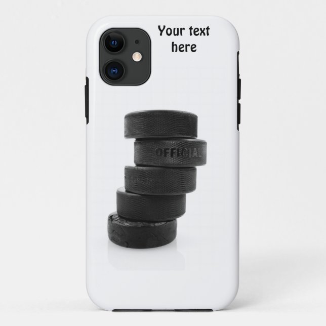 Ice hockey pucks Case-Mate iPhone case (Back)