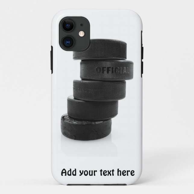 Ice hockey pucks Case-Mate iPhone case (Back)