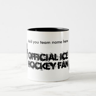 Ice hockey pucks... English tea mug