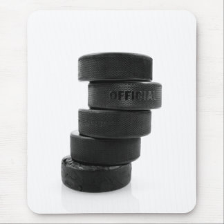 Ice hockey pucks... mouse mat