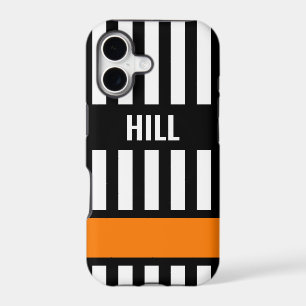 Ice Hockey Referee Zebra Stripe Personalised