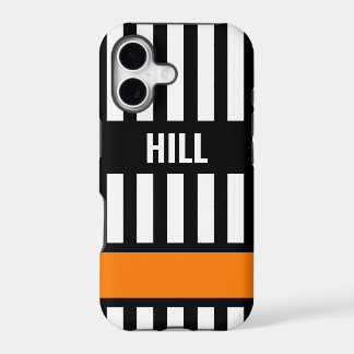 Ice Hockey Referee Zebra Stripe Personalised