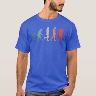 Ice Hockey Retro Evolution For Hockey Player frien T-Shirt