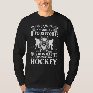 Ice Hockey Rigolo Ice Hockey Player T-Shirt