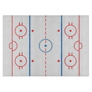 (Ice) Hockey Rink Cutting Board