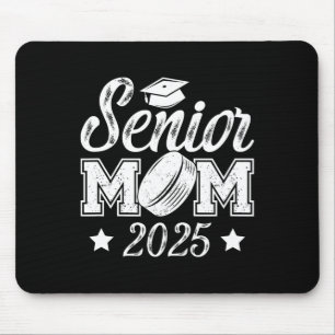 Ice Hockey Senior Mom Of A Senior Hockey Player Mo Mouse Mat
