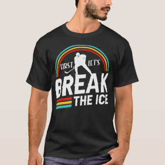 Ice Hockey Sports Player Lover Pun T-Shirt
