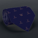 Ice Hockey Sticks Monogram Initials Midnight Blue Tie<br><div class="desc">Score a style goal with our Ice Hockey Sticks and Puck Necktie – the perfect accessory for the NHL enthusiast and ice hockey aficionado in your life. This tie isn't just a fashion statement; it's a powerful expression of passion for the sport, making it an ideal gift for hockey players,...</div>