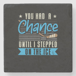 Ice Hockey Stone Coaster