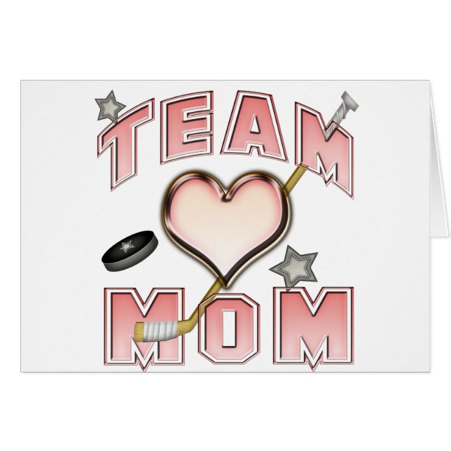 Ice Hockey Team Mum (Front Horizontal)