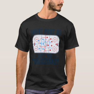 Ice Hockey Vintage Rink What Part Of Don't You Und T-Shirt