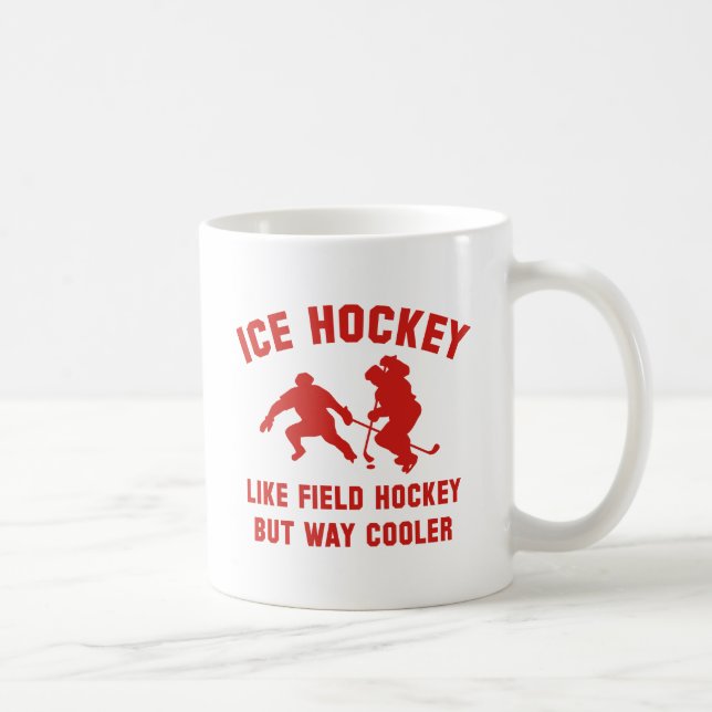 Ice Hockey Way Cooler Coffee Mug (Right)