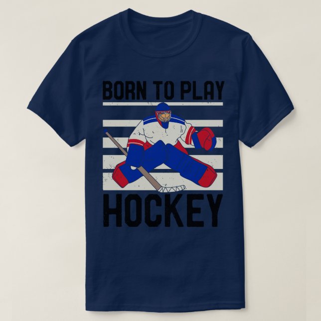 Ice Hockey Winter Sports 1 T-Shirt (Design Front)