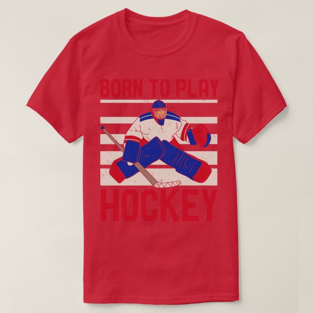 Ice Hockey Winter Sports 2 T-Shirt (Design Front)