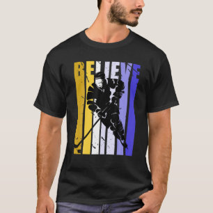 Ice Hockey Winter Sports Player Coach Trainer Mens T-Shirt