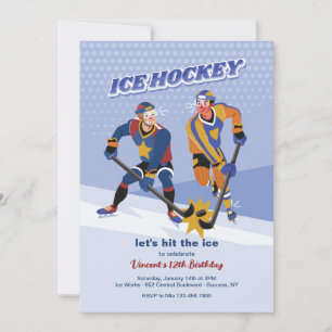 Ice Hokey Invitation